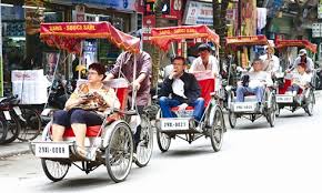 balades en cyclo-pousse au Vietnam