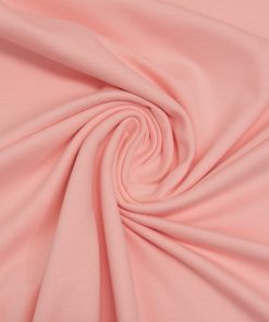 BIO Baumwollstoff, Sweatstoff, rosa, uni