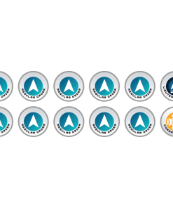Infinity Tokens Regular Orders Blue (12)