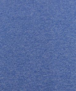 Bündchenware Jersey Baumwolle – azur/blau melange
