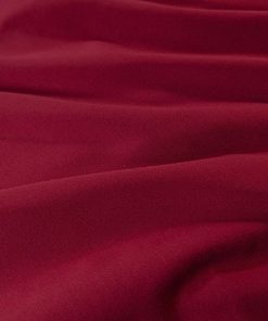 Popeline pflegeleicht Mischgewebe – bordo rot