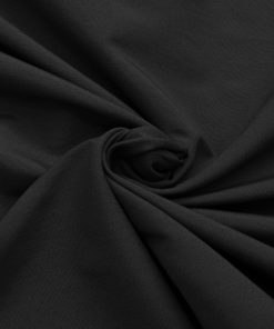 Dekostoff, Ottoman, schwarz, uni, 2,80m Breite
