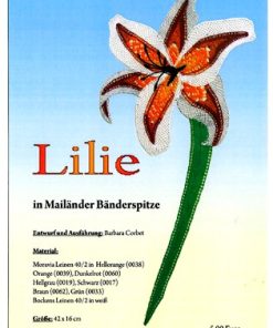 BCM7 Lilie in Mailänder Spitze